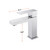 Lexora Monte Stainless Steel Single Hole Bathroom Faucet - Chrome