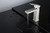 Lexora Monte Stainless Steel Single Hole Bathroom Faucet - Gun Metal