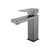 Lexora Monte Stainless Steel Single Hole Bathroom Faucet - Gun Metal