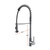 Lexora Lanuvio Brass Kitchen Faucet w/ Pull Out Sprayer - Chrome