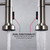 Lexora Lanuvio Brass Kitchen Faucet w/ Pull Out Sprayer - Brushed Nickel