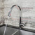 Lexora Furio Brass Kitchen Faucet w/ Pull Out Sprayer - Chrome