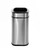 Alpine ALP470-10L 10 L / 2.6 Gal Stainless Steel Slim Open Trash Can, Brushed Stainless Steel