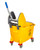 Alpine  ALP462-1 36 Qt Mop Bucket with Down Press Wringer, Yellow