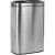 Alpine 40 L / 10.5 Gal Stainless Steel Slim Open Trash Can Dual Compartment, Brushed Stainless Steel - ALP470-R-40L