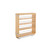 Rev-A-Shelf 6.5 in Base Cabinet Organizer - Natural - 448-BC-6C