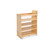 Rev-A-Shelf 448-BCSC-11C 11 in Base Cabinet Organizer Soft-Close - Natural