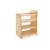 Rev-A-Shelf 14 in Base Cabinet Organizer Soft-Close - Natural - 448-BCSC-14C