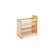 Rev-A-Shelf 448-BDDSC-11C 11 in Door/Drawer Base Cabinet Organizer w/Soft-Close - Natural