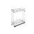 Rev-A-Shelf Two-Tier Wire Organizer with Blum Soft-Close - Gray - 5322-BCSC-9-GR