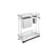 Rev-A-Shelf Two-Tier Knife Organizer with Blum Soft-Close - Gray - 5322KB-BCSC-9-GR