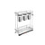 Rev-A-Shelf 5322UT-BCSC-6-GR Two-Tier Utility Organizer with Blum Soft-Close - Gray