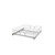 Rev-A-Shelf 21 in x 22 in Single Pull-Out Basket - Chrome - 5WB1-2122CR-1