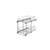 Rev-A-Shelf 12 in x 22 in Two-Tier Pull-Out Baskets - Chrome - 5WB2-1222CR-1