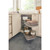 Rev-A-Shelf Orion Gray Two-Tier "Cloud" Optimizer for 15" Right Opening/Blind Left Corner Cabinets - 5372-15-FOG-R