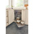 Rev-A-Shelf Orion Gray Two-Tier "Cloud" Optimizer for 15" Right Opening/Blind Left Corner Cabinets - 5372-15-FOG-R