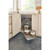 Rev-A-Shelf Orion Gray Two-Tier "Cloud" Optimizer for 18" Right Opening/Blind Left Corner Cabinets - 5372-18-FOG-R