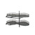 Rev-A-Shelf Orion Gray Two-Tier "Cloud" Optimizer for 21" Left Opening/Blind Right Corner Cabinets - 5372-21-FOG-L