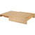 Rev-A-Shelf Wood Tambour Table Pullout - Natural - 4TT-2133-1