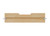 Rev-A-Shelf  4WTCD-419HFL-1 16.5 in Frameless Tiered Cutlery Drawer Only - Natural