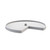 Rev-A-Shelf 32 in White Polymer Kidney Lazy Susan, Single - 3471-32-11-52