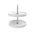 Rev-A-Shelf 6072-24-11-52 24 in White Polymer Full Circle Lazy Susans 2-Shelf