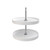 Rev-A-Shelf 24 in White Polymer Full Circle Lazy Susans 2-Shelf - 6072-24-11-52