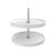 Rev-A-Shelf 6072-28-11-52 28 in White Polymer Full Circle Lazy Susans 2-Shelf