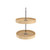 Rev-A-Shelf 18 in Almond Polymer Full Circle Lazy Susans 2-Shelf - 6072-18-15-52