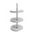 Rev-A-Shelf 22 in White Polymer D-Shape Lazy Susans 3-Shelf - 6273-22-11-536