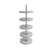 Rev-A-Shelf 18 in White Polymer Pantry Full Circle Lazy Susans - 6065-18-11-52