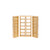 Rev-A-Shelf 45 in Swing Out Pantry Kit - Natural - 4WP18-45-KIT