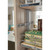 Rev-A-Shelf 5343-10-MP 10 in Chrome Solid Bottom Pantry Pullout Soft Close - Natural