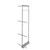 Rev-A-Shelf 5373-10-MP 10 in Chrome Solid Bottom Pantry Pullout Soft Close - Natural