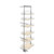 Rev-A-Shelf 16 in Chrome Solid Bottom Pantry Pullout Soft Close - Natural - 5373-16-MP