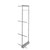 Rev-A-Shelf 5373-19-MP 19 in Chrome Solid Bottom Pantry Pullout Soft Close - Natural