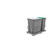 Rev-A-Shelf Sink Base Waste Containers Pullout - Gray - 5SBWC-815S-1