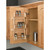 Rev-A-Shelf 4SR-15 15 in Cabinet Door mount Wood 3-Shelf Spice Rack - Natural