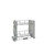 Rev-A-Shelf 24 in Chrome Pull Down Shelf - Chrome - 5PD-24CRN