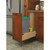 Rev-A-Shelf 4WCBM-1550DM-1 50 Qrt Pull-Out Waste Container - Natural