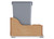 Rev-A-Shelf 4WCSD-1550DM-1 Servo 50 Qrt Pull-Out Waste Container - Natural