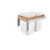 Rev-A-Shelf 4WCTM-18DM2-175 Double 35 Qrt Top mount Waste Container (1-3/4" faceframe) - Natural