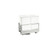 Rev-A-Shelf Double 27 Qrt Pull-Out Waste Container w/Rev-A-Motion - White - 5149-1527DM-211