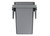 Rev-A-Shelf 53TM-1850GSCDM2-FL Double 50 Qrt Steel Top mount Waste Container - Gray