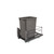 Rev-A-Shelf 35 Qrt Pull-Out Waste Container Soft-Close - Gray - 53WC-1535SCDM-113