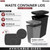 Rev-A-Shelf 5LB-1535SSBL-118 33 Qrt LEGRABOX Pull-Out Waste Container w/Soft-Close - Black