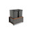Rev-A-Shelf Double 50 Qrt LEGRABOX Pull-Out Waste Container w/Soft-Close - Gray - 5LB-1850OGWN-213