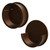 Rev-A-Shelf CRCSL-BZ-1 Bronze Closet Rod End Caps Only