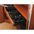 Rev-A-Shelf CVJD-1814UM-1 18 in Black Small Undermount Jewelry Drawer