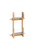 Rev-A-Shelf 12 in Vanity Door mount Storage Rack - Natural - 4VR-12-1
